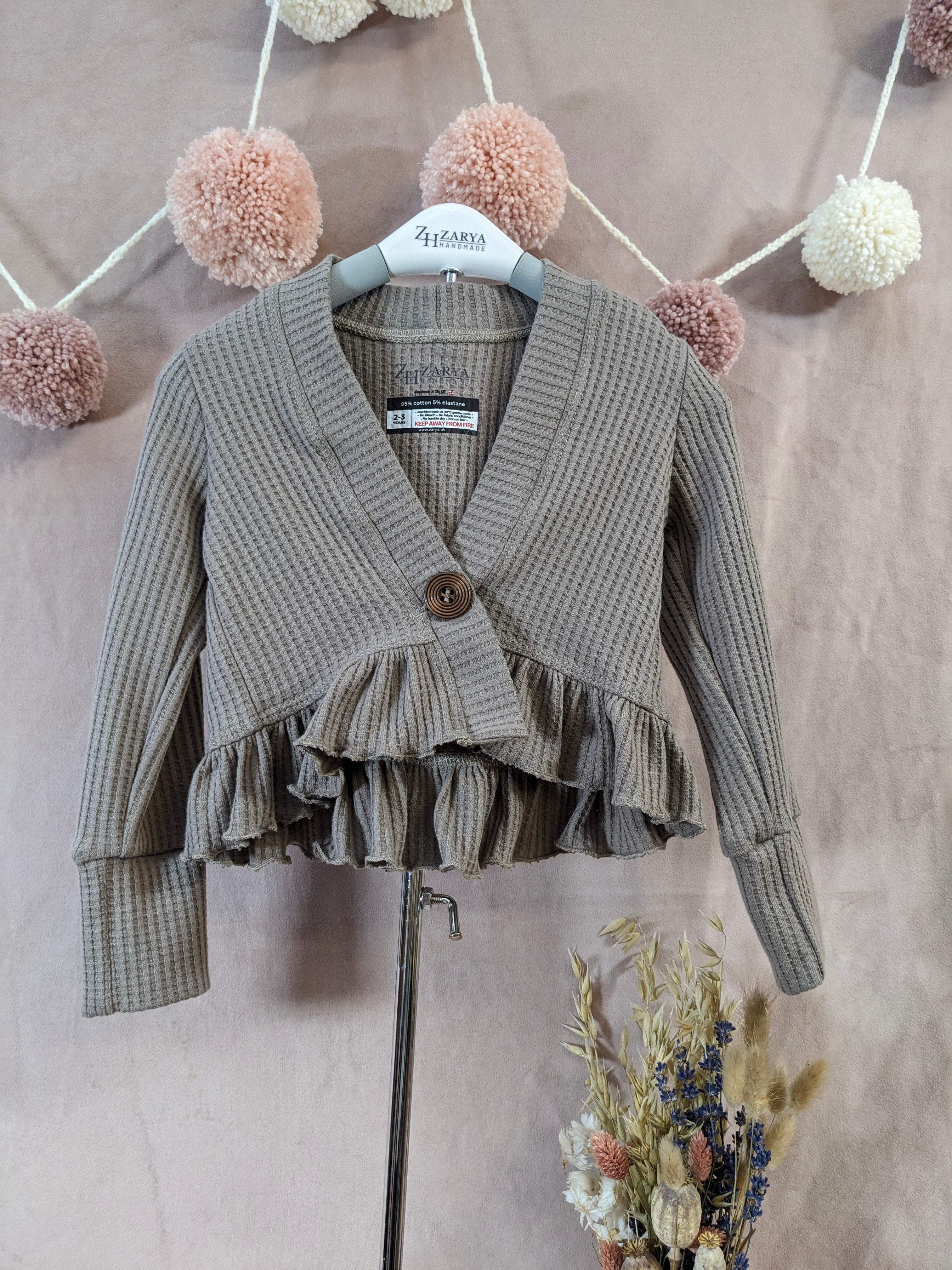Summer Breeze Cardigan - Taupe