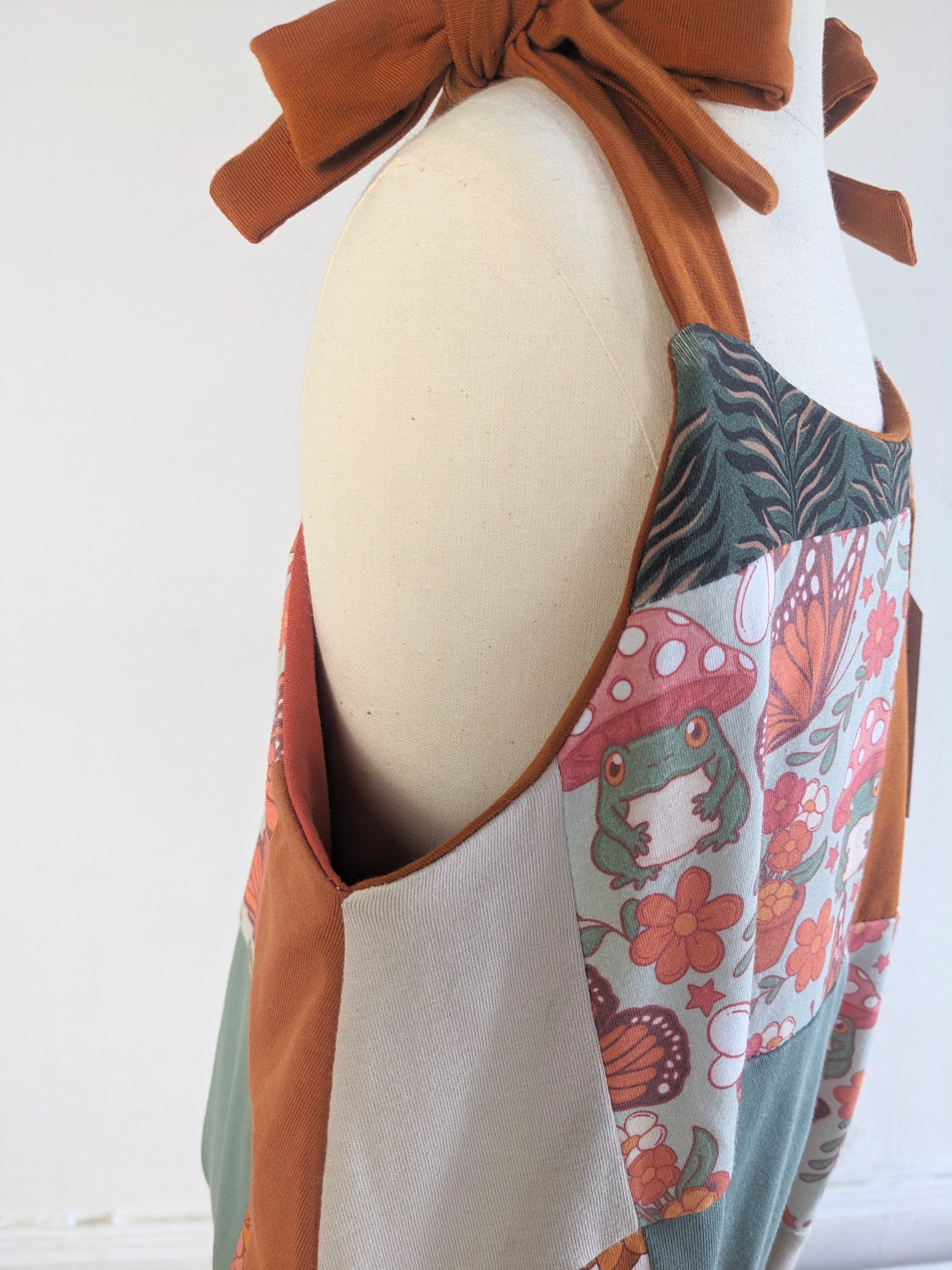 Patchwork Jumpsuit - Retro