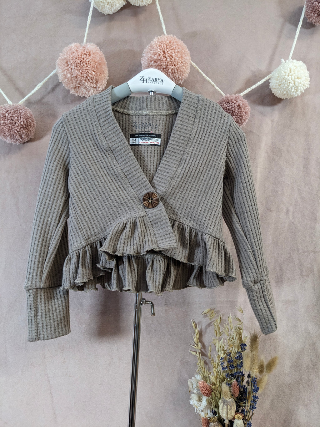 Summer Breeze Cardigan - Taupe