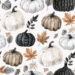 Kids Harem Romper (Autumn Special) - Autumn Gourds