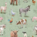 Baby Basic Tee - Farm Animals