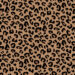 Baby Basic Tee - Natural Leopard Print