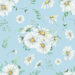 Baby Basic Tee - Light Blue Daisies