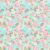 Ice Blue Ditsy Floral